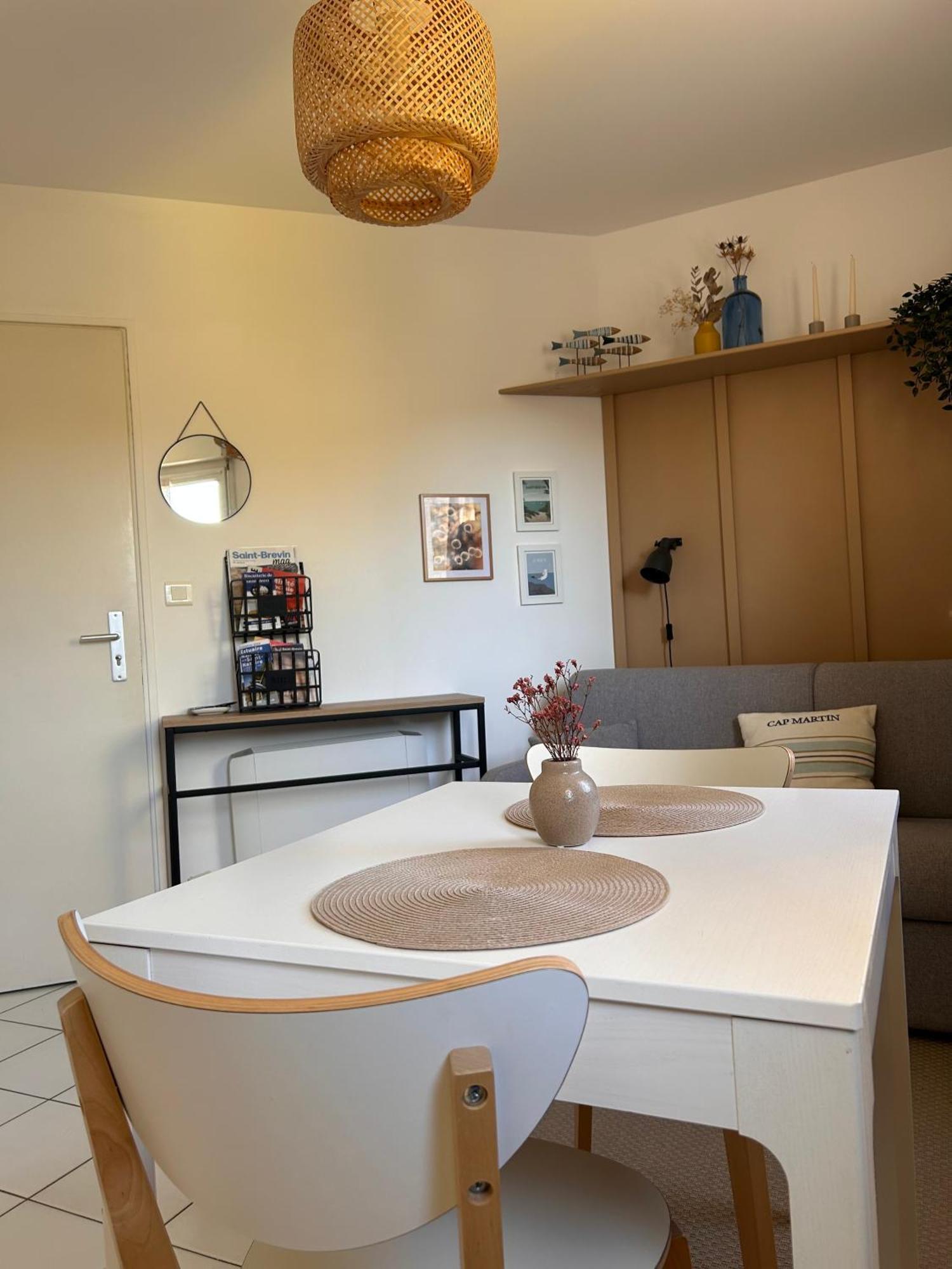 Evasion Bord De Mer Studio A 50M De La Plage Сен-Бревен-ле-Пен Экстерьер фото